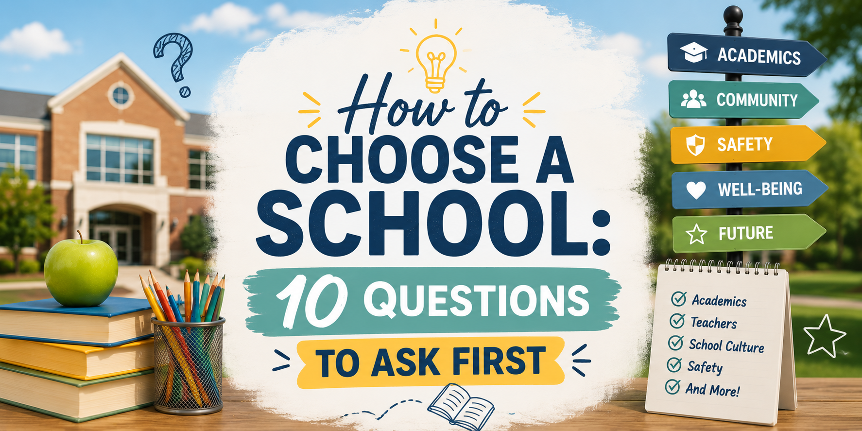 How to Choose a School
10 Questions Every Parent Should Ask